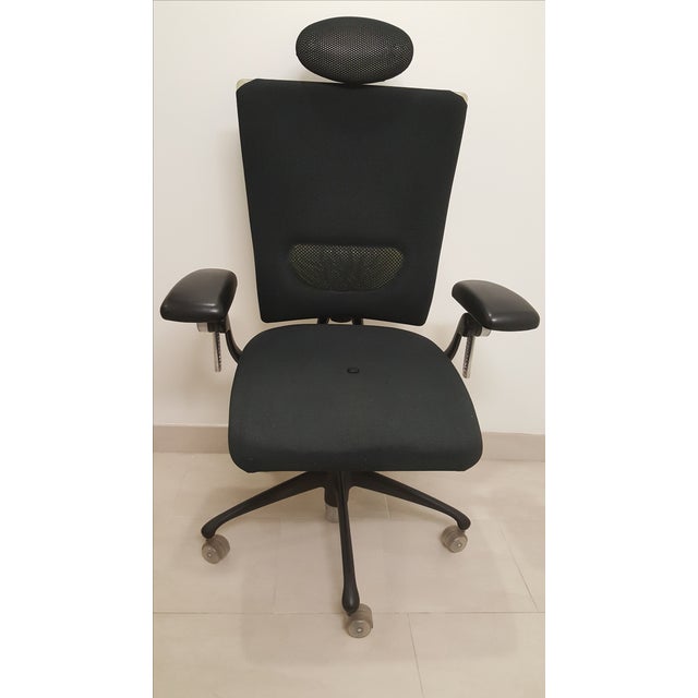 Vitra Ypsilon Chair W/Headrest & Lumbar Support Chairish