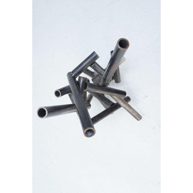Metal Pipe Sculpture Chairish