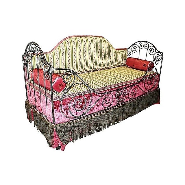 1880s French Antique Iron Daybed Chairish