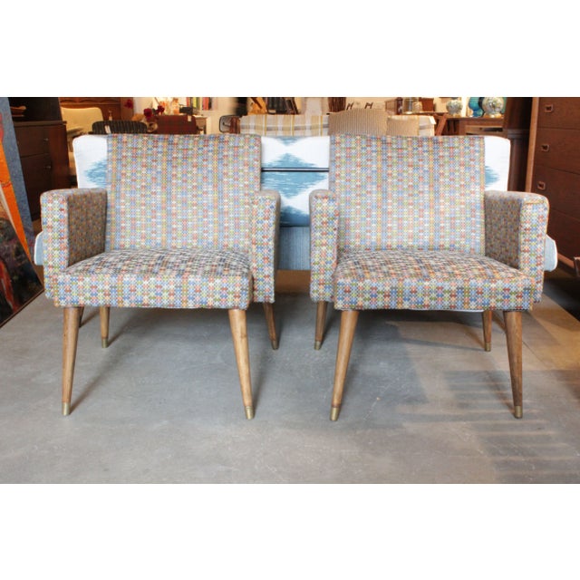 Danish Modern MultiColor Accent Chairs (ONE SOLD) Chairish