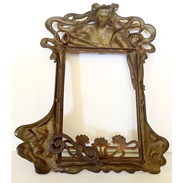 Art Nouveau Bronze Photo Frame Chairish
