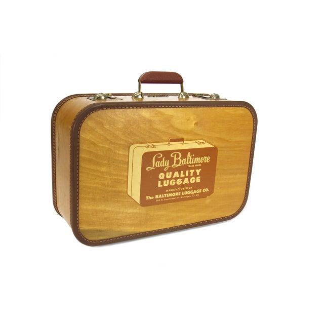 Vintage Salesman's Sample Suitcase Chairish