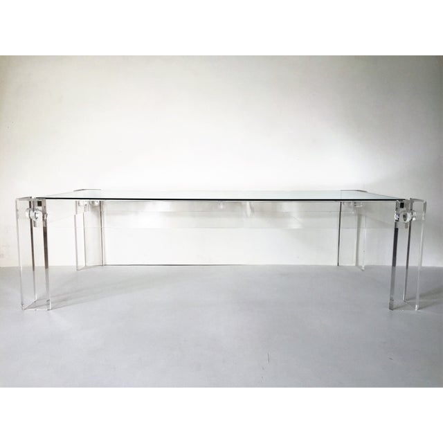 Vintage Lucite Coffee Table Chairish