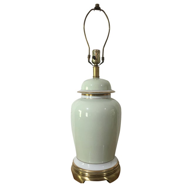 Vintage Frederick Cooper Ginger Jar Lamp Chairish