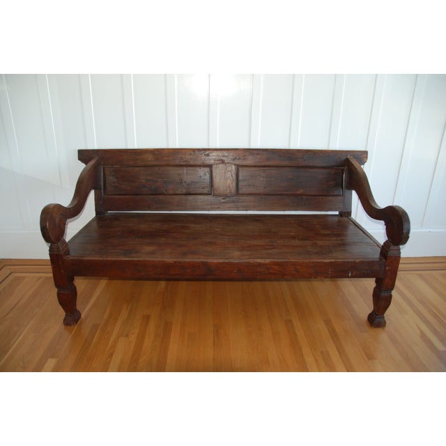 Antique Carved Wood Daybed Chairish
