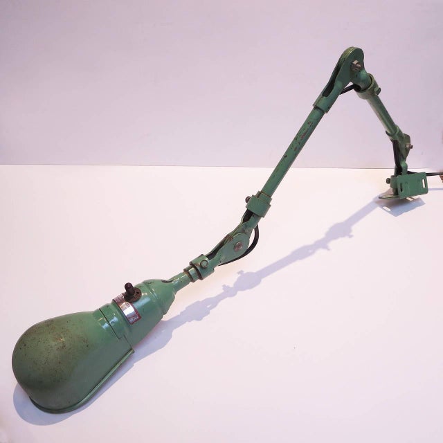 Industrial Painted Metal Articulated Wall Lamps Chairish