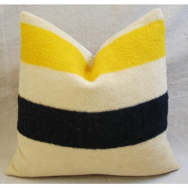 MultiStriped Hudson's Bay Blanket Pillows Pair Chairish