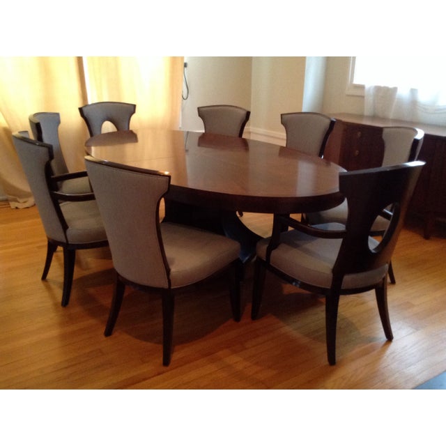 Barbara Barry by Henredon Dining Table Set Chairish