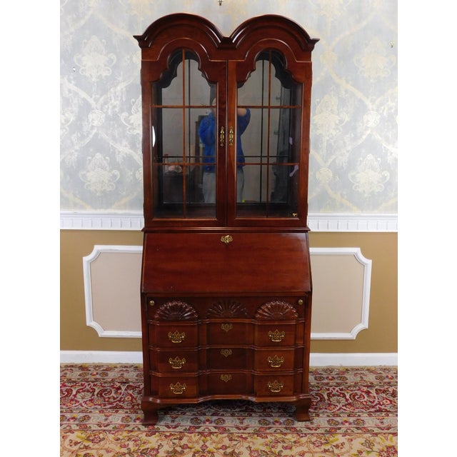 Jasper Company Cherry Governor Winthrop Secretary Desk Chairish