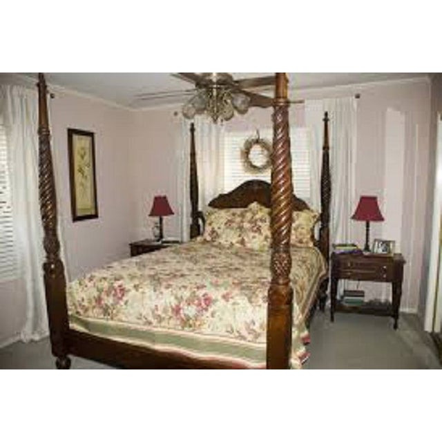 Ethan Allen British Classic Montego Queen Bed Chairish