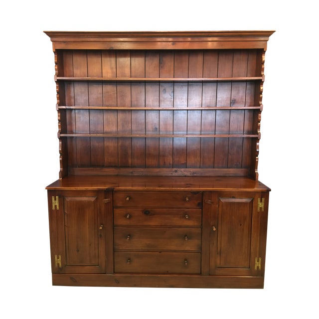 Vintage Pine Hutch by the Pine Shop
