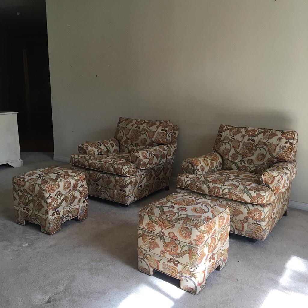 Unveiling the Enchanting Appeal of 3 Floral Armchairs