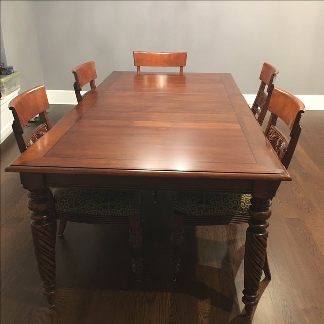 Ethan Allen British Classics Dining Set
