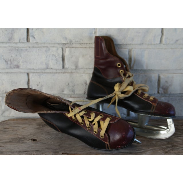 Vintage Canadian Hockey Skates Chairish