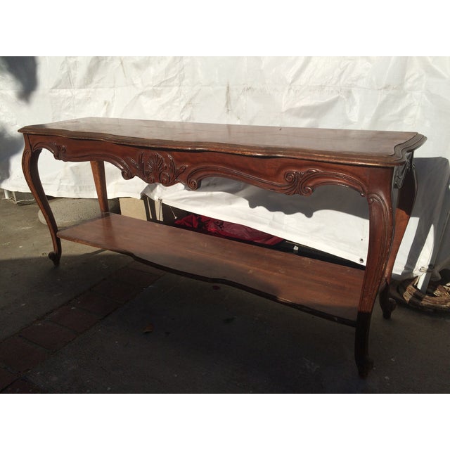 Gordon's Fine Furniture Wood Console Chairish