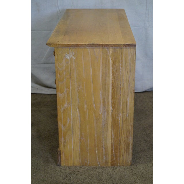 Brandt Ranch Oak Rustic Southwest Style Writing Desk (B) Chairish