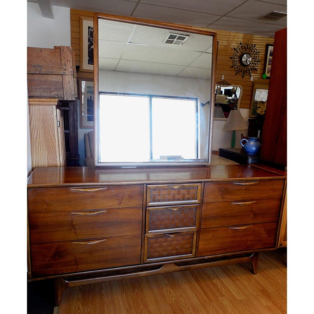 Lane MidCentury Perception Dresser & Mirror Chairish