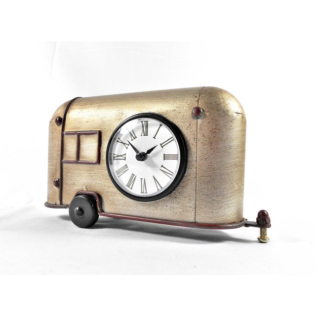 Vintage 1960’s Airstream Travel Trailer Clock Chairish