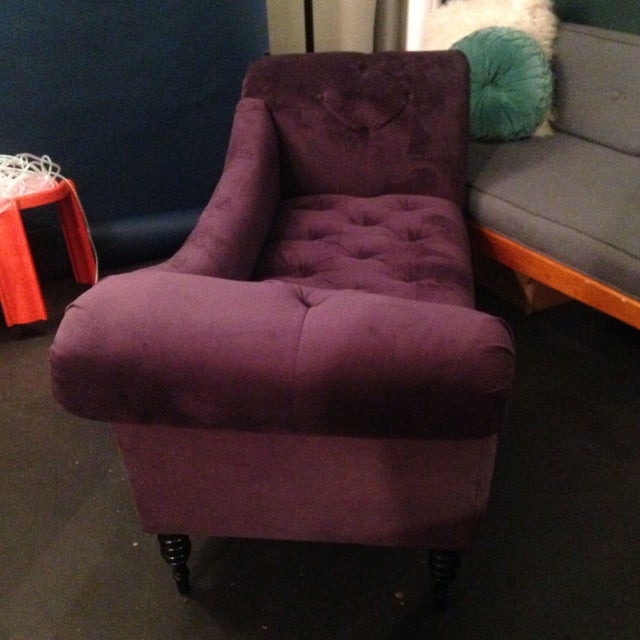 Purple Chaise Lounge Chairish