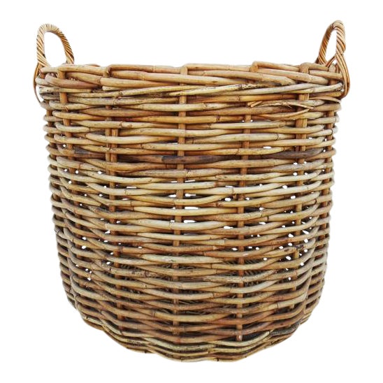 Natural Handwoven Basket Chairish
