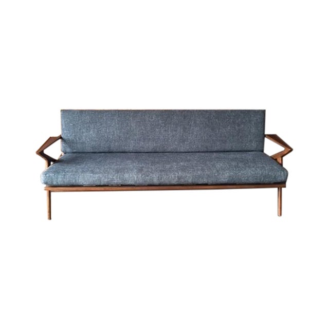 Mid Century Style Custom Z Sofa Chairish