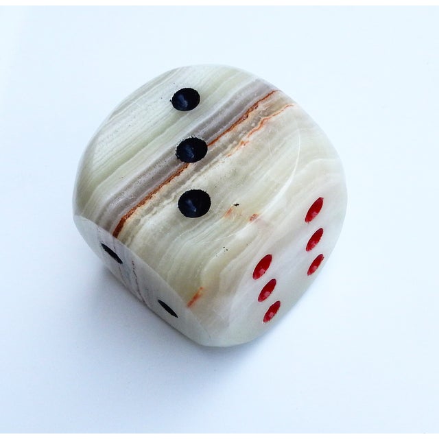 Large Stone Die Paperweight Chairish