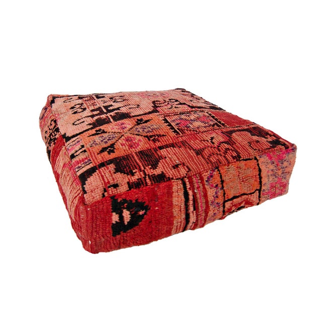 Pink Moroccan Rug Floor Pillow Chairish