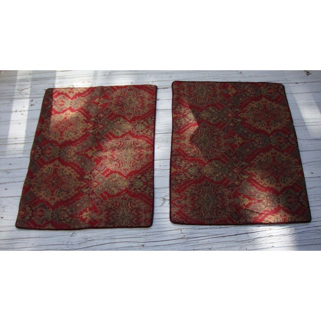 Turkish Kilim Moroccan Floor Pillows - Set of 3 Chairish