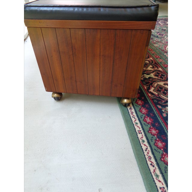 1969 Padded Top Lane Cedar Chest Bench Chairish