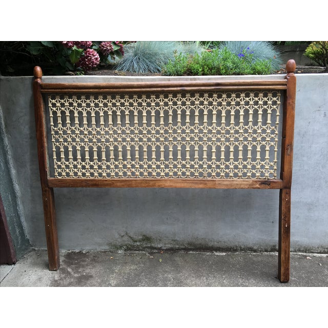Antique Mexican Wrought Iron Queen Headboard Chairish