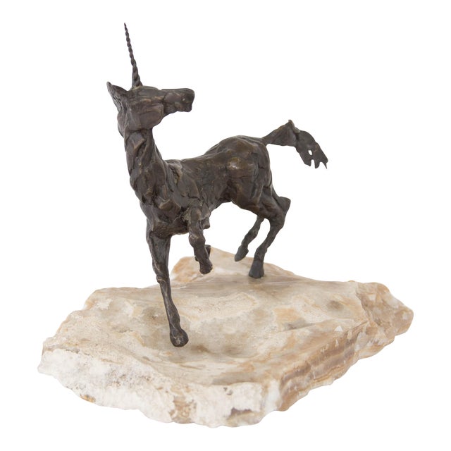 Bronze Unicorn Sculpture by Paul Fairley Chairish