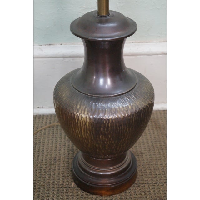 Frederick Cooper Hammered Copper Table Lamp | Chairish