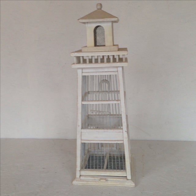 Lighthouse Bird Cage Chairish