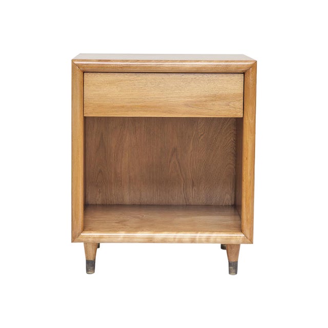 MidCentury Maple Nightstands A Pair Chairish