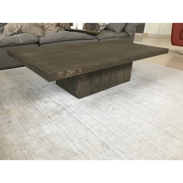 Restoration Hardware Reclaimed Russian Oak Coffee Table | Chairish