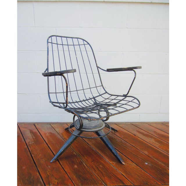 MidCentury Modern Homecrest Swivel Chair Cushion Chairish