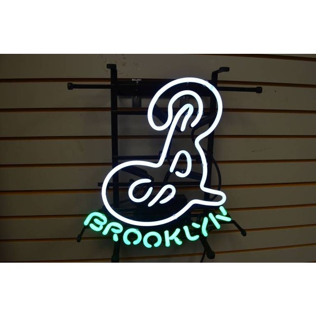 Brooklyn Neon Sign with Steel Wall Mount Chairish