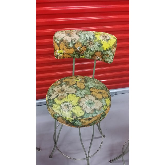 Vintage Kitchen Counter Stools Set of 4 Chairish