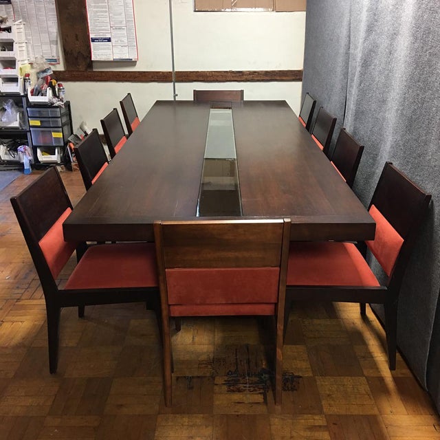 Dialogica 10-Foot Custom Made Dining Table with Ten ...
