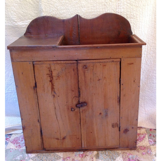 Antique Primitive Pine Dry Sink Chairish