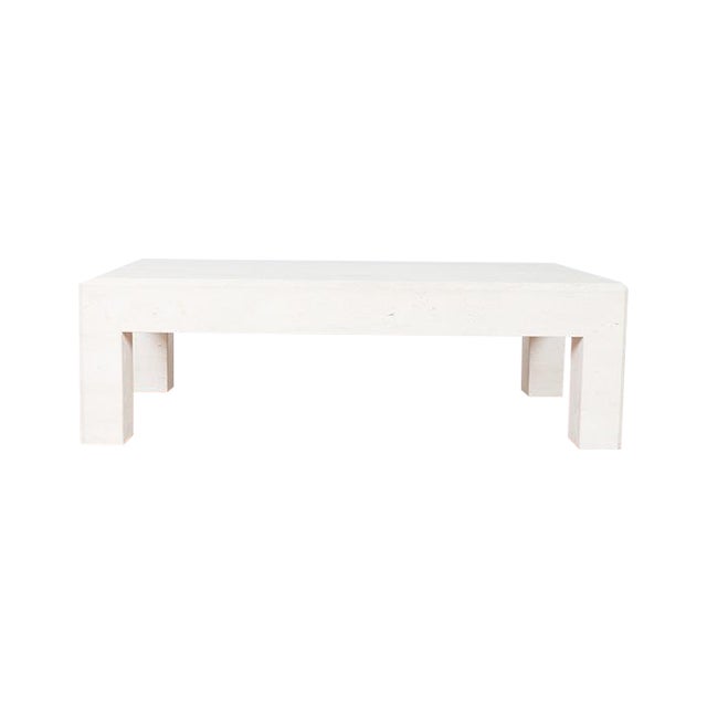 Travertine Coffee Table Chairish