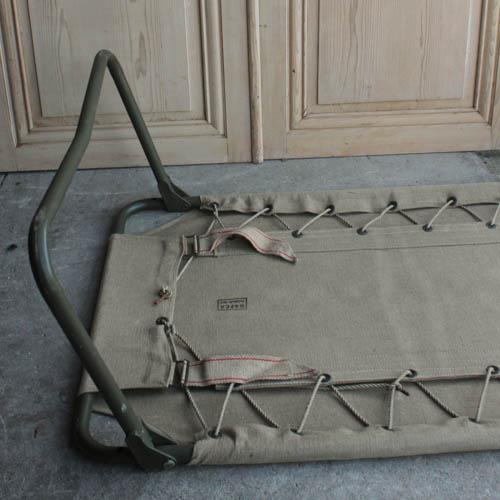 Chic Vintage Military Cot Chairish