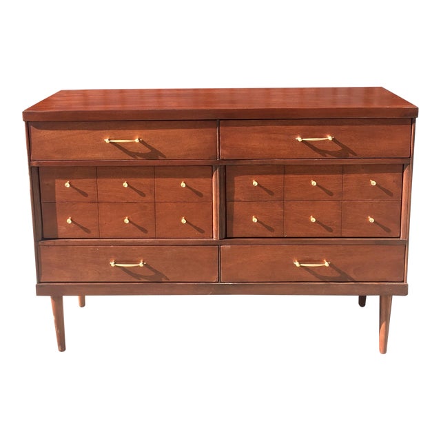Mid Century Modern Tall Dresser Chairish