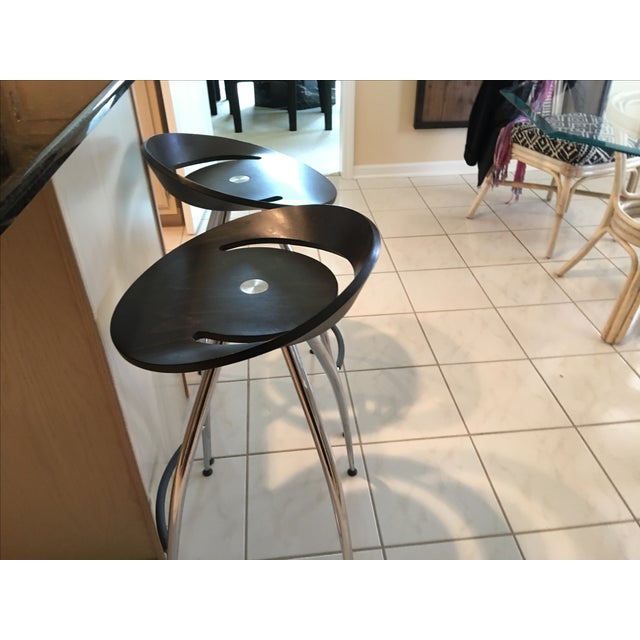 Magis Lyra Italian Bar Stool Seats Pair Chairish