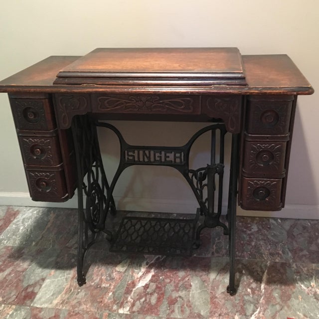 1900 Singer Sewing Machine Chairish