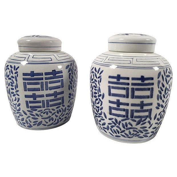 Asian Ginger Jar Pair Chairish