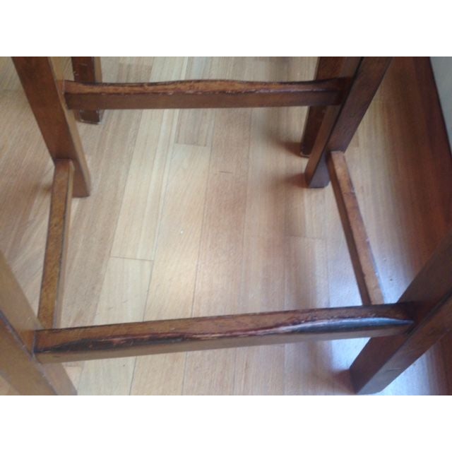 Tibetan Wooden Stools Set of 3 Chairish