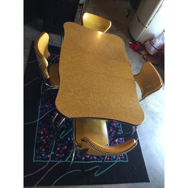 Vintage Chrome Kitchen Dining Set Chairish