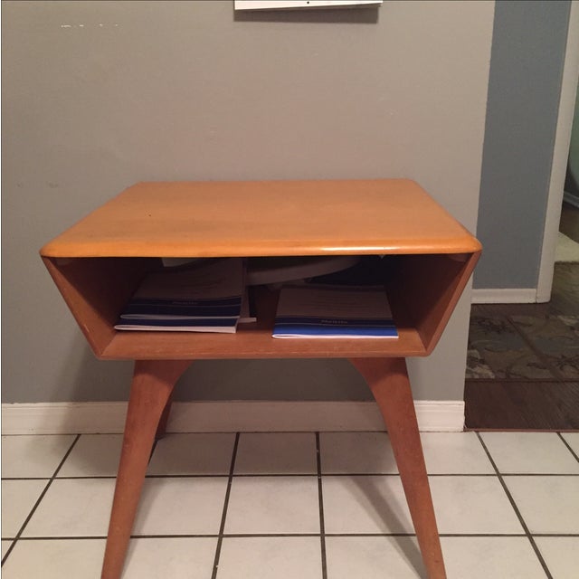 HeywoodWakefield Modern Wooden End Table Chairish