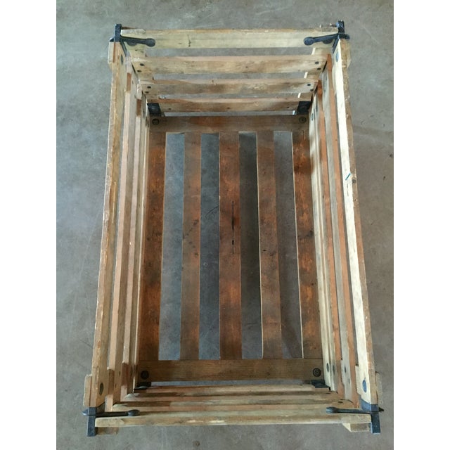 Fold Down Crates Chairish